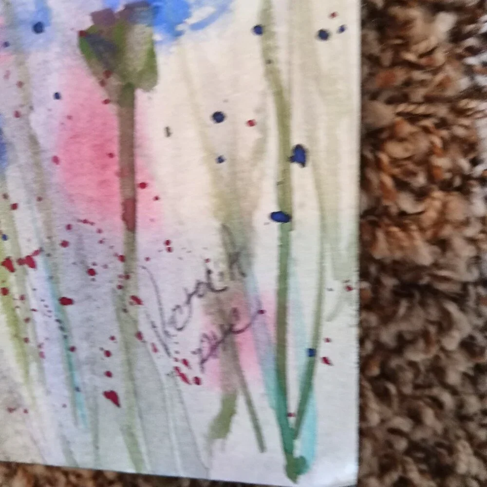 ORIGNAL WATCOLOR PAINTING - Picture 2 of 3